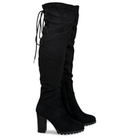 Kozaki damskie Sixth Sens F160 Czarne