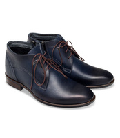 Trzewiki męskie Iguana Lider 084A-696 Granatowe