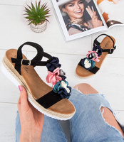 Sandałki damskie Sixth Sens H99 Czarne