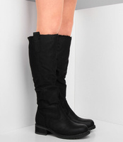 Kozaki damskie Sixth Sens F125 Czarne