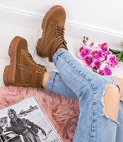 Trapery damskie Be.Sport 320-26 Brązowe