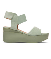 Sandałki damskie Shoesita BE-9011 Zielone