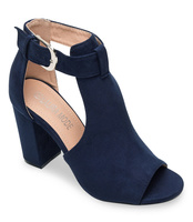 Sandałki damskie Laura Mode QL-97 Granatowe