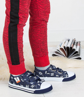 Trampki dziecięce Underline 61B1906 Granatowe