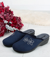 Kapcie damskie Inblu BJ-108 Granatowe
