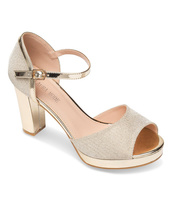 Sandałki damskie Laura Mode WXL002 Złote