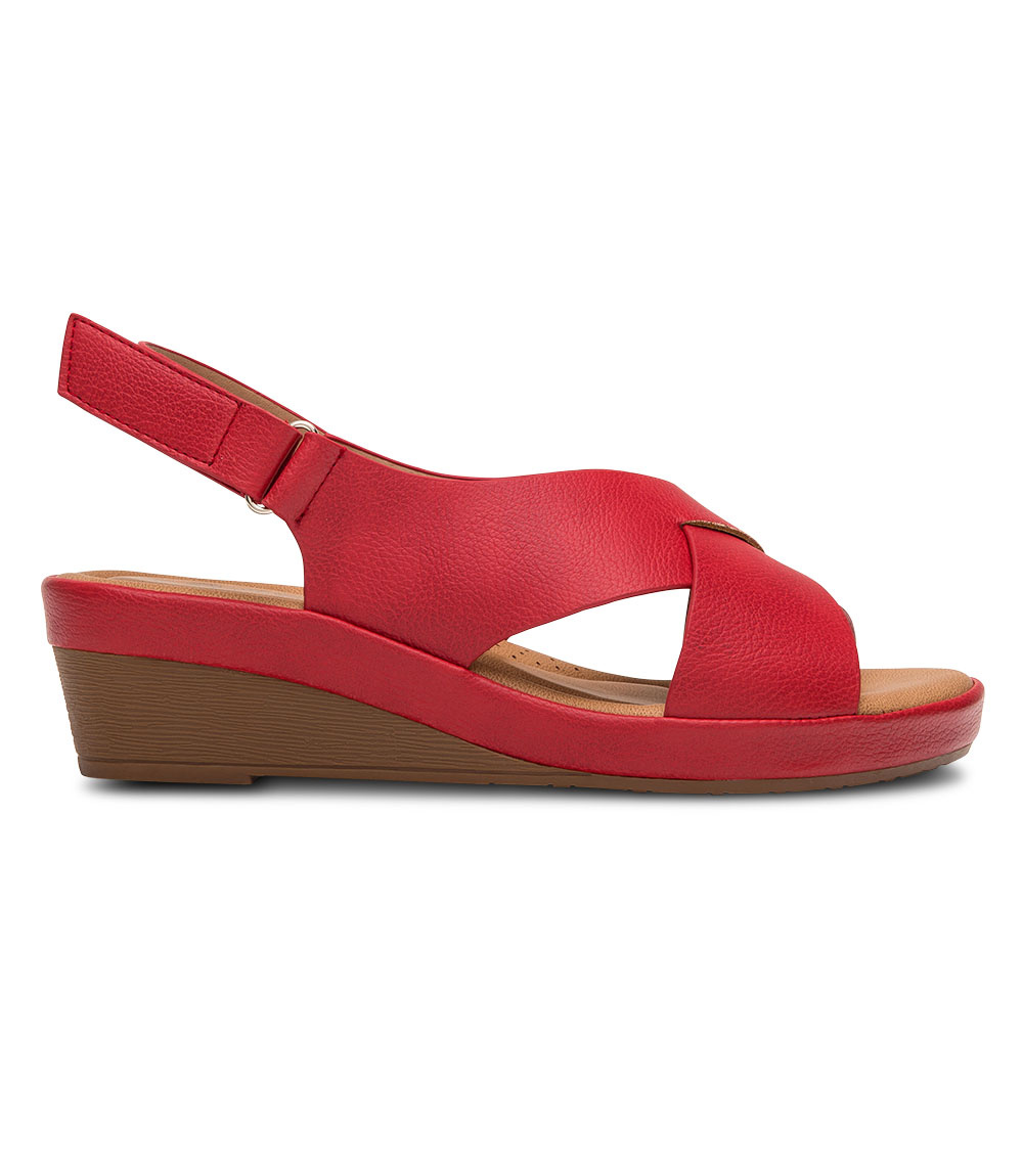 Sandałki damskie Skotnicki S-3/4019 Czerwone