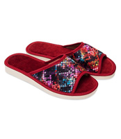 Kapcie damskie Natural Style NS-051 Czerwone