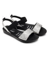 Sandałki damskie Super Mode 7275 Srebrne