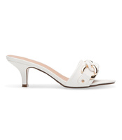 Klapki damskie Shoesita K-8047 Białe