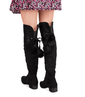 Kozaki damskie Foreverfolie H200 Czarne