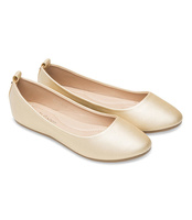 Balerinki damskie Abloom JZ-1082 Złote 