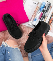 Buty sportowe damskie N/M 88-33 Czarne