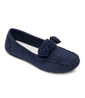 Mokasyny damskie Skotnicki P-3-0582 Granatowe