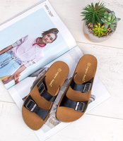 Klapki damskie Super Mode 2910 Czarne