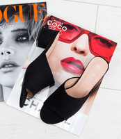 Klapki damskie Laura Mode QL-89 Czarne