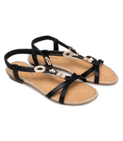 Sandałki damskie Laura Mode F-22 Czarne