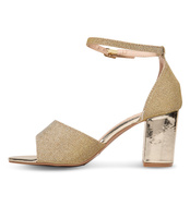 Sandałki damskie Laura Mode QL-211 Złote