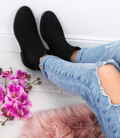 Botki damskie Sixth Sens C678 Czarne