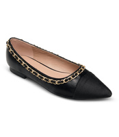 Balerinki damskie Bellamica Y2042 Czarne