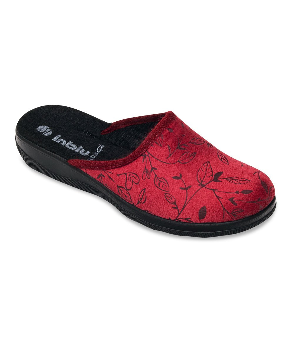 Kapcie damskie Inblu CA-100 Bordowe