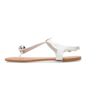 Sandałki damskie Abloom WL271 Białe