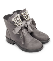 Botki damskie Bestelle CLS-63 Szare