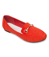 Mokasyny damskie Skotnicki P-3-0563 Czerwone