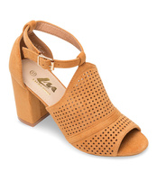 Sandałki damskie Laura Mode TS-2 Brązowe