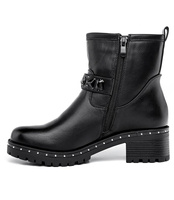 Botki damskie Abloom X9111 Czarne