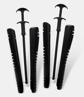 Prawidła automatyczne do kozaków Czarne