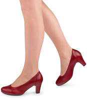 Czółenka Pesco 1711 Czerwone