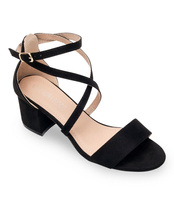 Sandałki damskie Laura Mode QL-69 Czarne