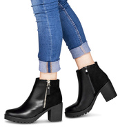 Botki damskie Queen Vivi 15-20 Czarne