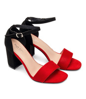 Sandałki damskie Sixth Sens X-117 Czerwone