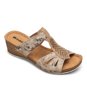 Klapki damskie Inblu EP-20 Piaskowe