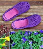 Klapki damskie Realpaks SLJ-11 Fioletowe