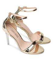 Sandałki damskie Laura Mode ZOY-003 Złote