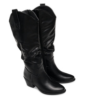 Kowbojki damskie Abloom CH19102 Czarne