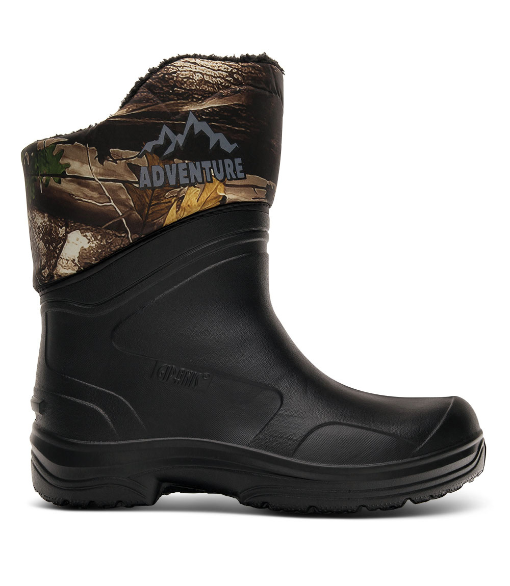 Śniegowce męskie Realpaks BM-1172 Czarno - Brązowe