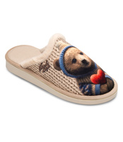 Kapcie damskie Natural Style NS-106 Niebieskie