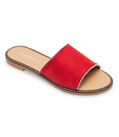 Klapki damskie Abloom SY693 Czerwone