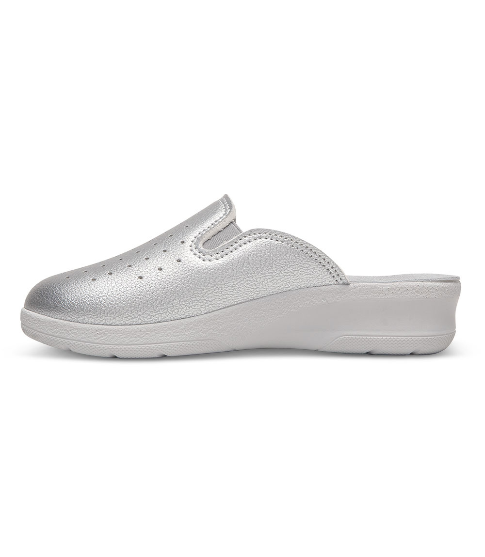 Klapki damskie Inblu 50-34N Srebrne