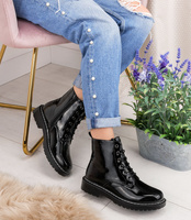 Botki damskie Skotnicki B-3/185 Czarne