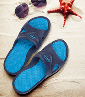 Klapki męskie basenowe Lano KL-5-0401-J Niebieskie