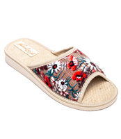 Kapcie damskie Natural Style NS-039 Brązowe