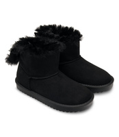 Śniegowce dziecięce W.S Shoes C-02 Czarne