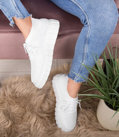 Buty sportowe damskie N/M 88-33 Białe