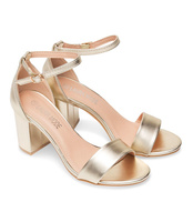 Sandałki damskie Laura Mode QL-82 Złote