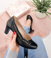 Czółenka Pesco 1821 Czarne